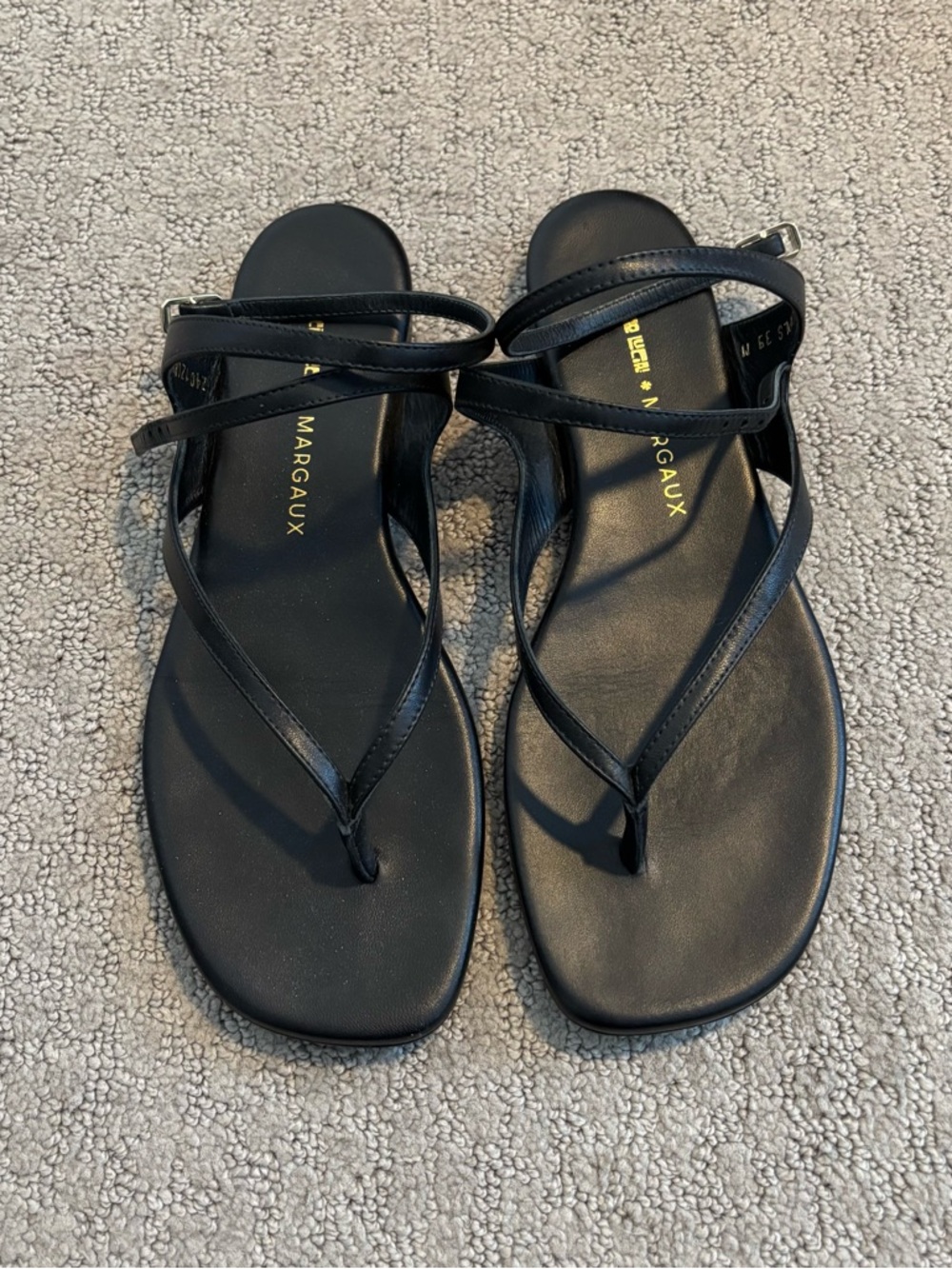 Ciao Lucia x Margaux Palermo Sandal in Black - Size 39 Narrow